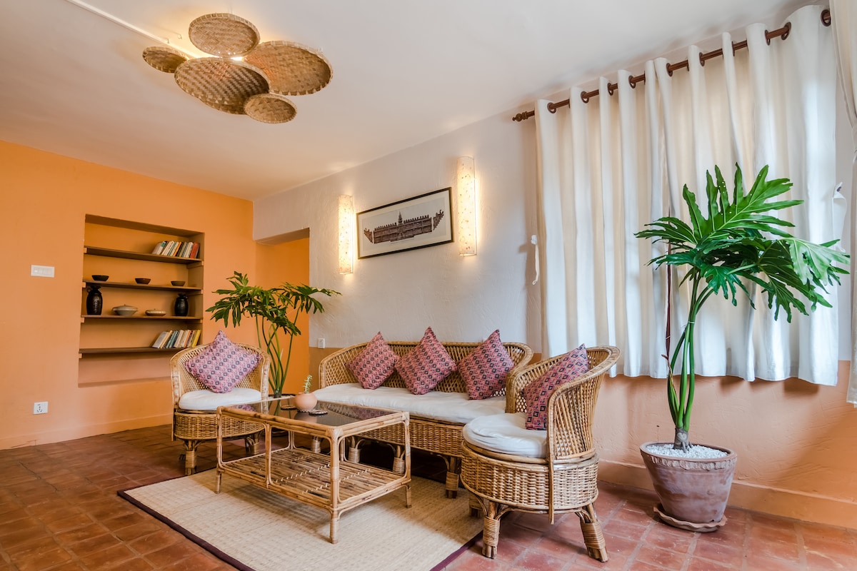 Modern Nepali Apartment in the Embassy District