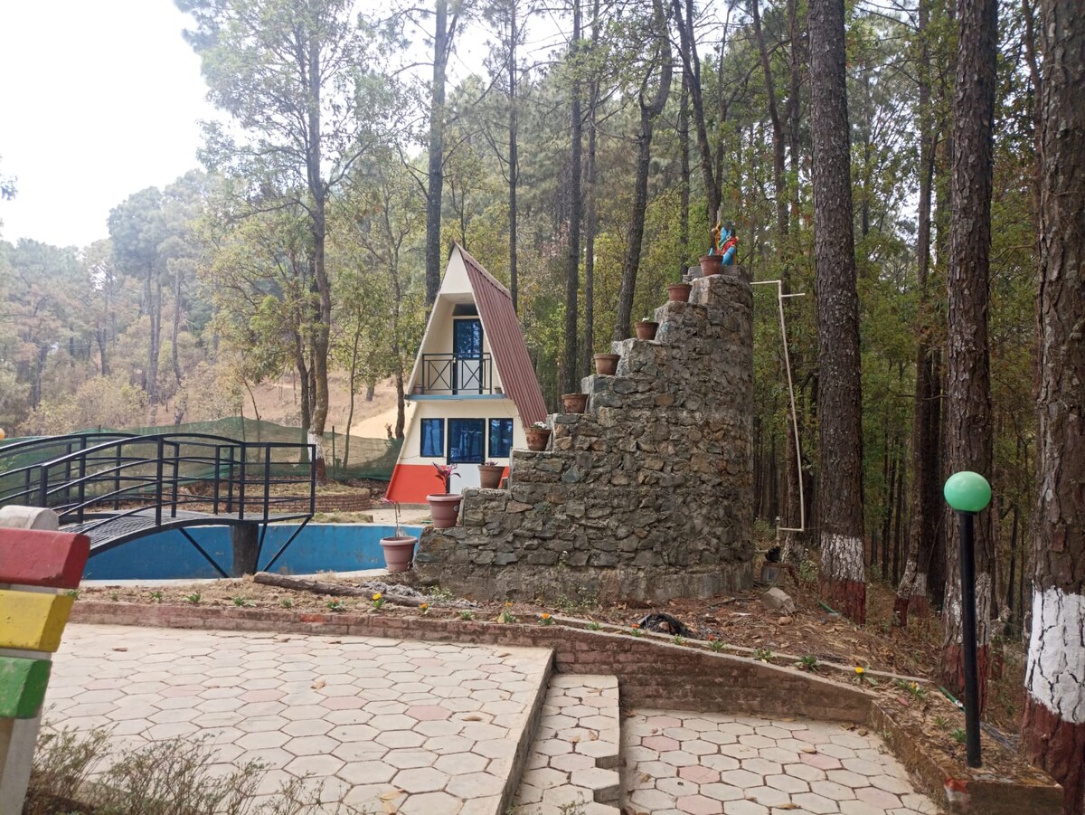 lovely Bamboo Resort in jungle — photo