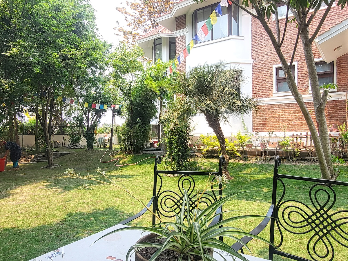 Cozy Room in an Oasis in Kathmandu, — photo