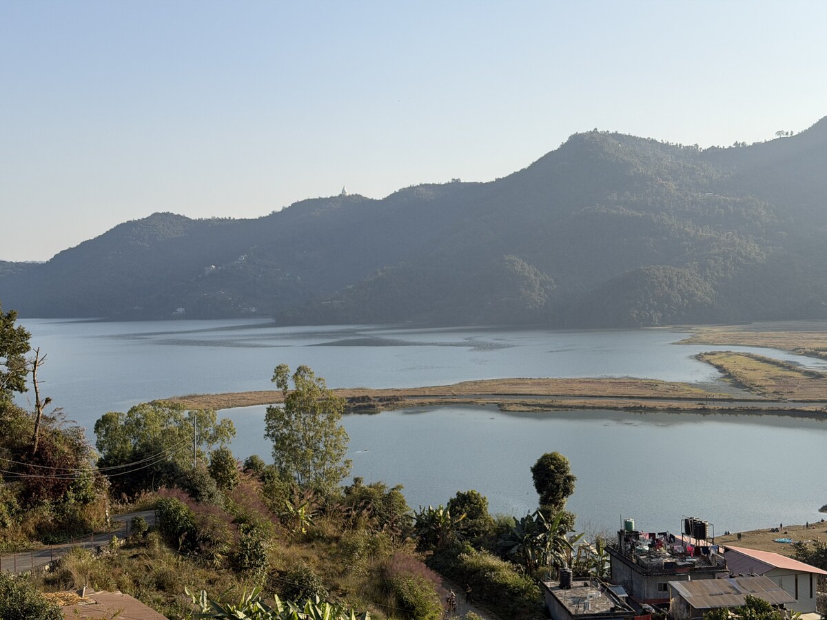 Panoramic Lakeview Studio | Kitchen, Bath attached — photo