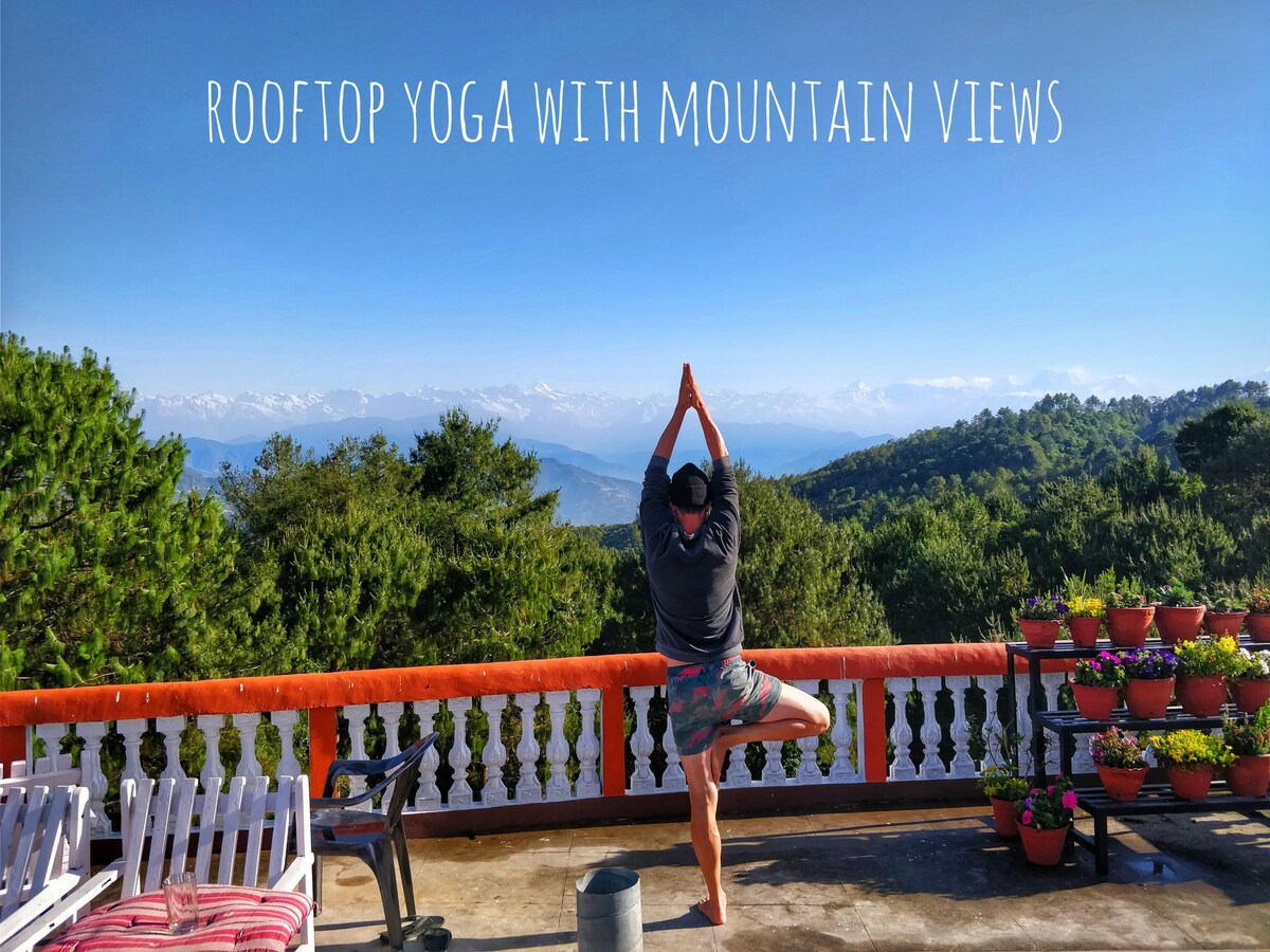 Langtang view Nagarkot bed and breakfast — photo