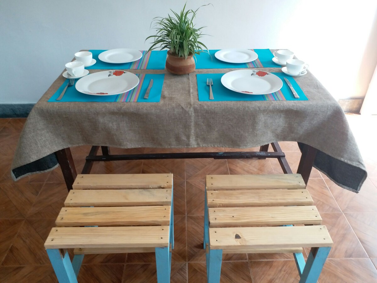 Apartment with lake moutain view(2 rooms, kitchen) — photo