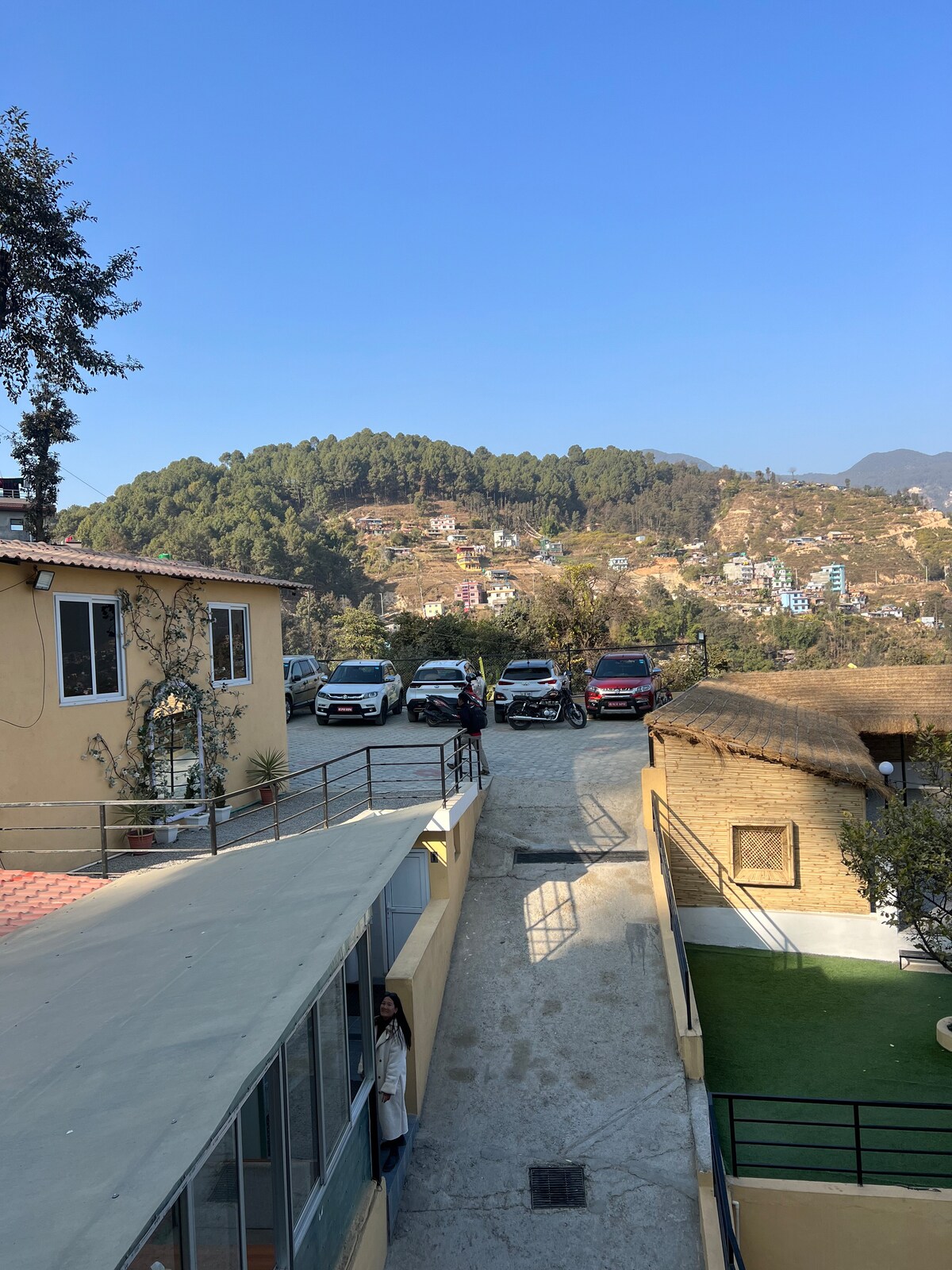 Glamping tents in the nature. — photo