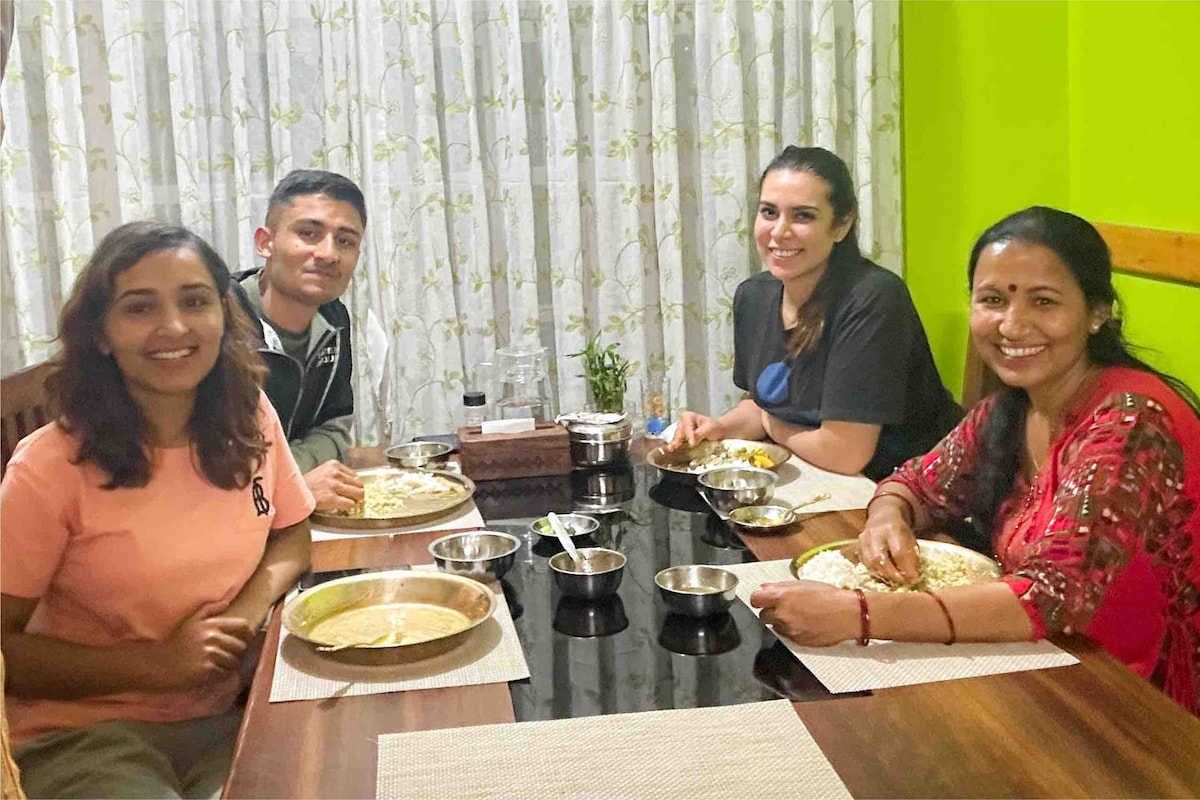 Private Room at Nepali Family Home in Kathmandu — photo