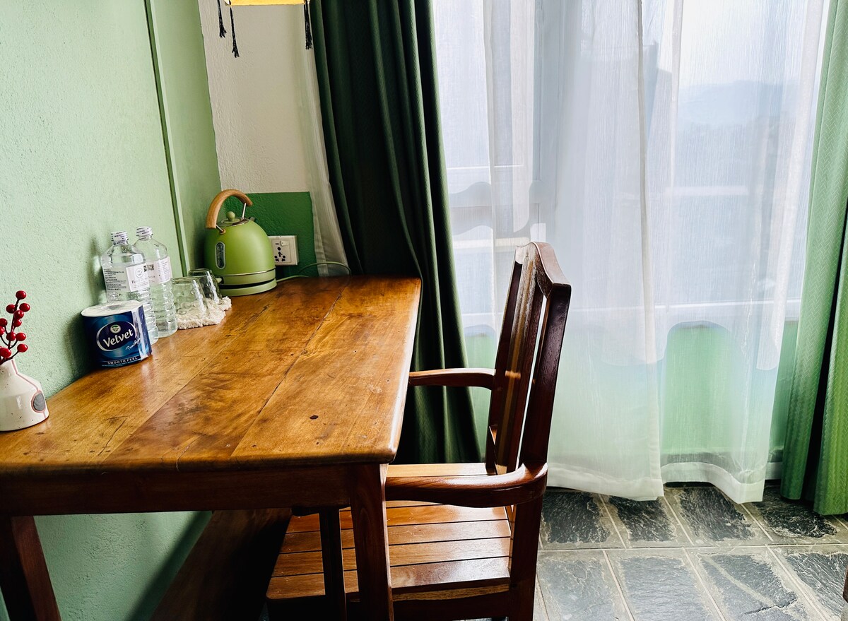 Hotel Darwin near thamel family room rooftop — photo