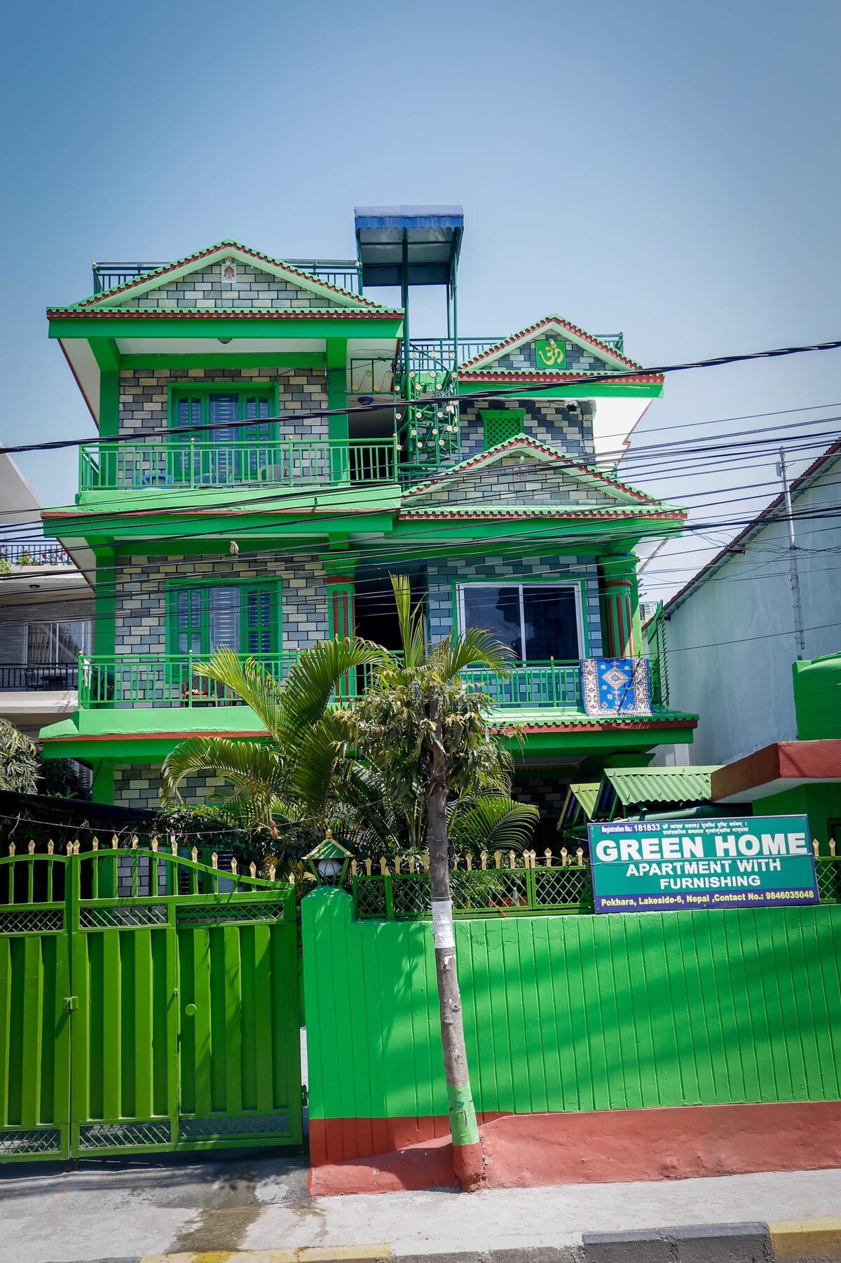 Green Home Apartment is for Rent