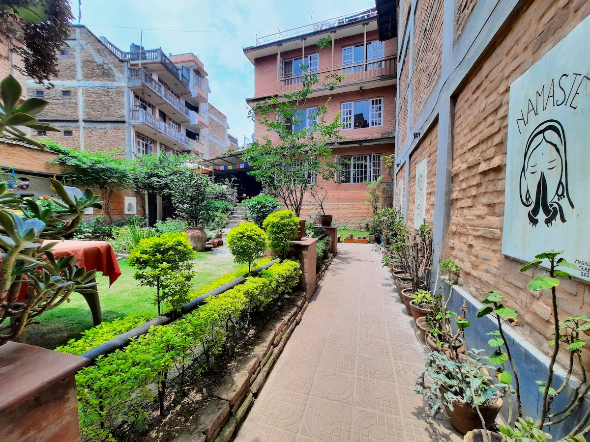Deluxe Double Room Garden view in Bhaktapur — photo