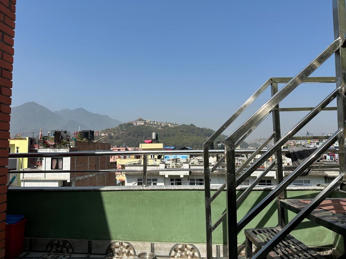 Masterbedroom and attached bath — photo