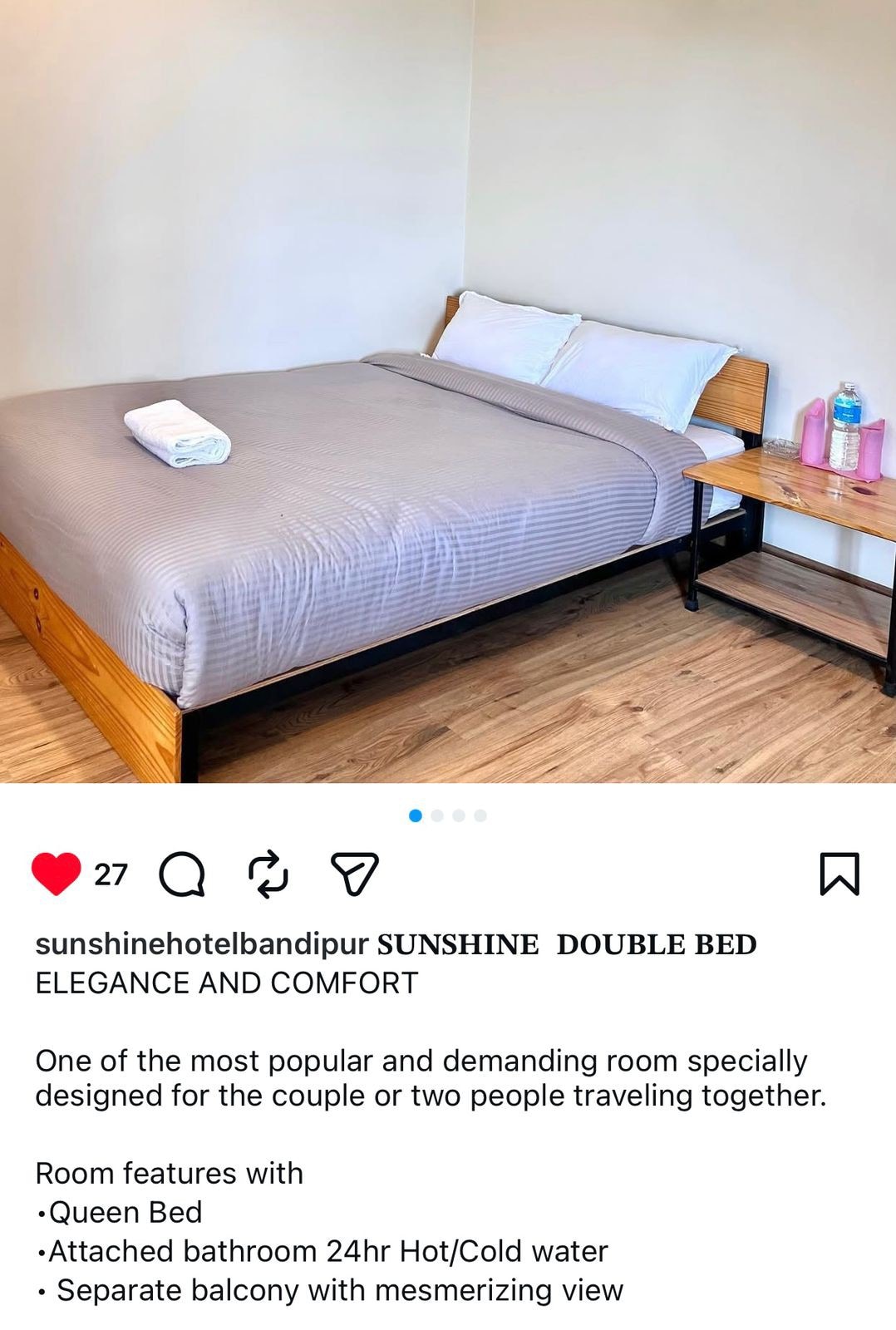 Sunrise Views & Local Breakfast at Hotel Sunshine