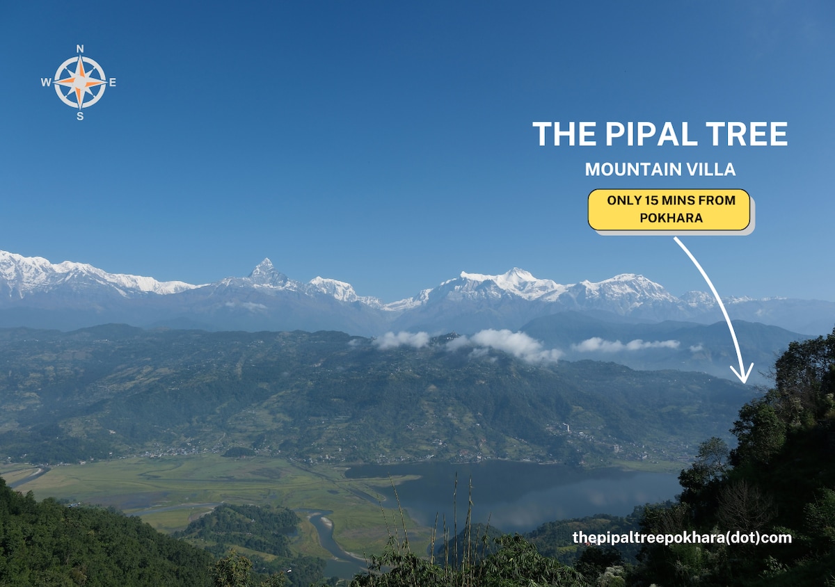 Mountain Aframe, Infinity Pool, 15 mins fr Pokhara — photo