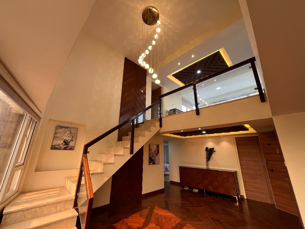 4BHK Duplex Penthouse at Panipokhari Stay By SAMS