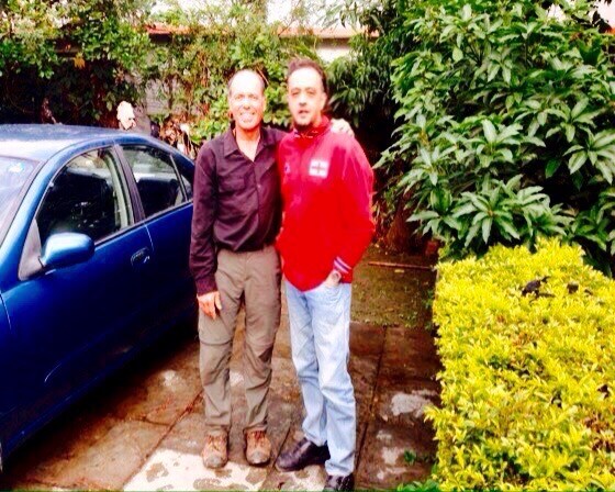 House with garden, trees n Flowers — photo