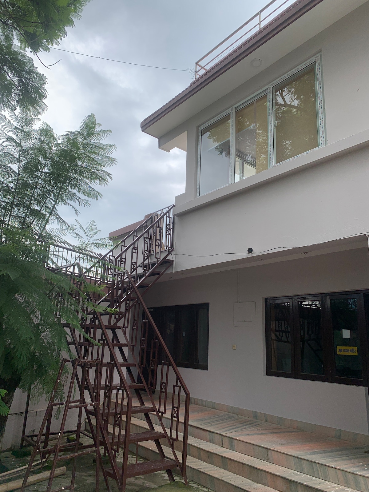 Called it pyramid house — photo