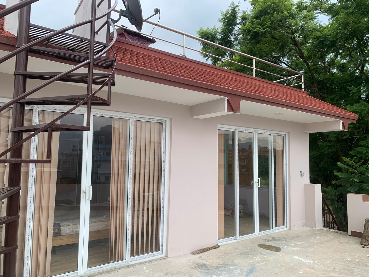 Called it pyramid house — photo