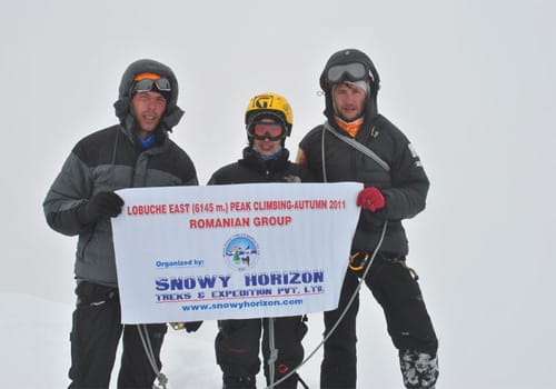 Lobuche (6119m) East peak Climing in Nepal
