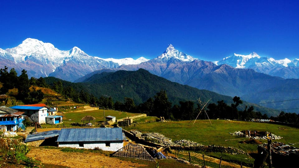 Pokhara: 3 Day Australin Camp Dhampus Ghandruk Easy Trek in Birethanti