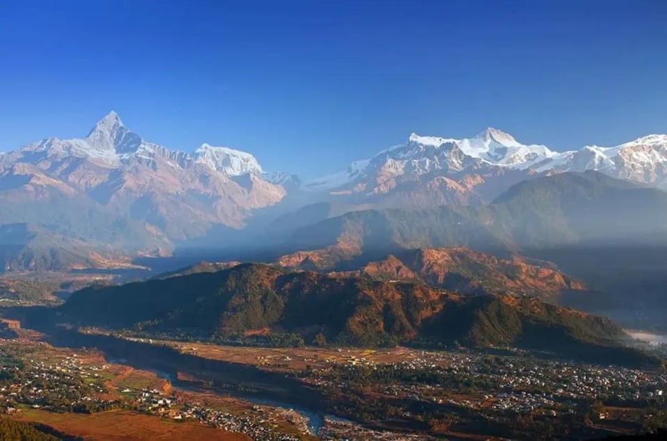 Nepal 6 Days Kathmandu Pokhara And Nagarkot Tour By Air in Swayambhu