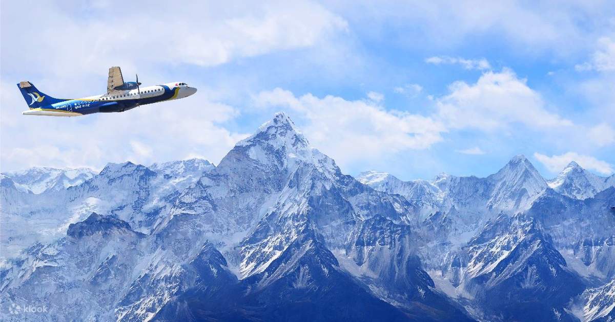Experience the Stunning Mount Everest on a Scenic Tour by Plane from Kathmandu with Transfers